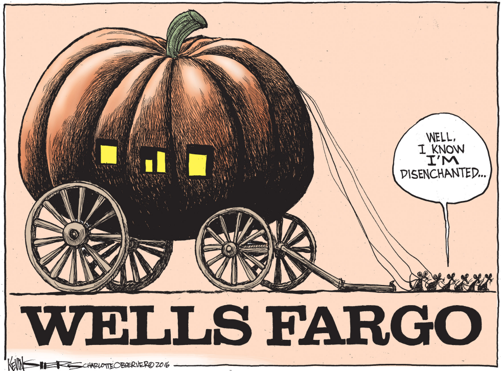  WELLS FARGO by Kevin Siers