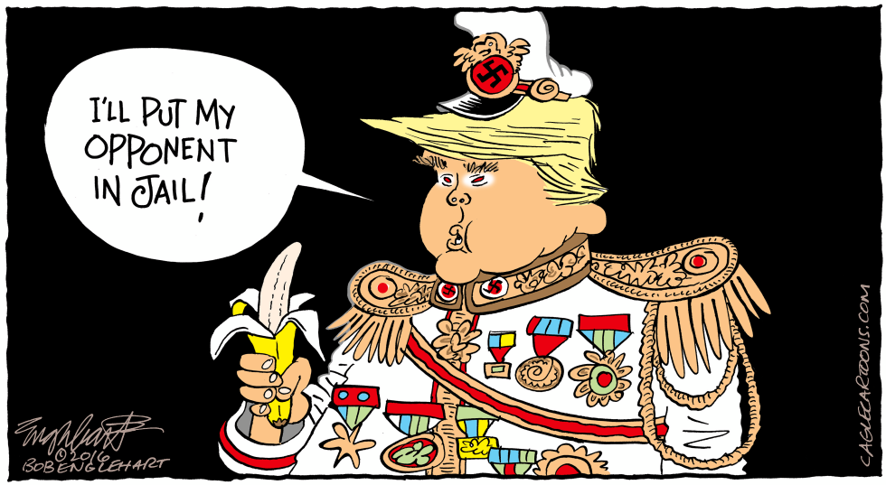  BANANA TRUMP by Bob Englehart