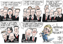 GOP ENDORSEMENT by Pat Bagley