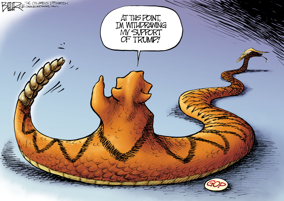  REPUBLICAN SSSSUPPORT by Nate Beeler