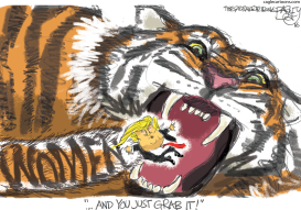 PUSSY GRABBER by Pat Bagley