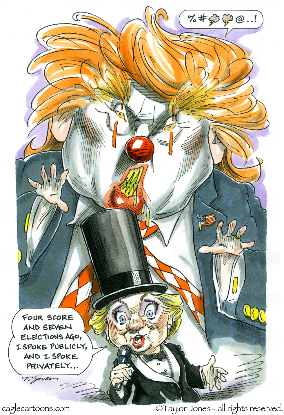  CAMPAIGN FREAK SHOW  by Taylor Jones