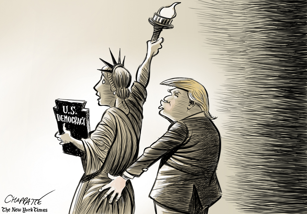  US POLITICS REACHES A NEW LOW by Patrick Chappatte