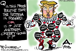 TRUMP CLOWN by Milt Priggee