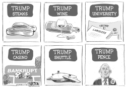 THE TRUMP BRAND RUBS OFF ON MIKE PENCE by RJ Matson