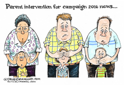 KIDS AND 2016 POLITICS by Dave Granlund