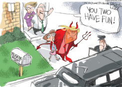 DEVIL TRUMP by Pat Bagley