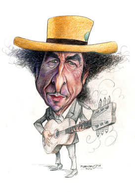 BOB DYLAN by Petar Pismestrovic