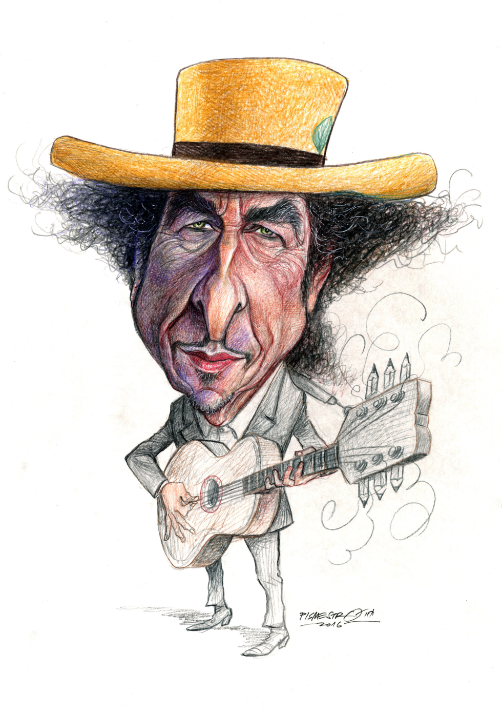  BOB DYLAN by Petar Pismestrovic