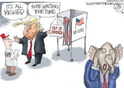 VOTER SUPPRESSION by Pat Bagley