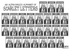 THE TRUMP SCARLET LETTERS by RJ Matson