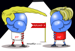 THIRD ROUND/TERCERA RONDA by Arcadio Esquivel