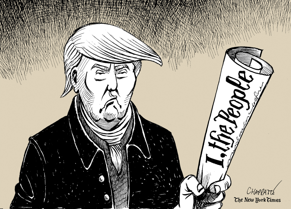  TRUMP THE DEMAGOGUE by Patrick Chappatte