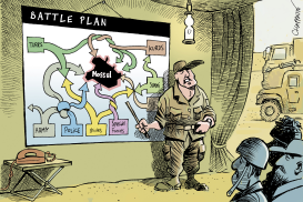 THE BATTLE FOR MOSUL by Patrick Chappatte