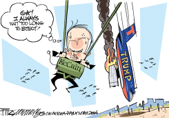 MCCAIN by David Fitzsimmons