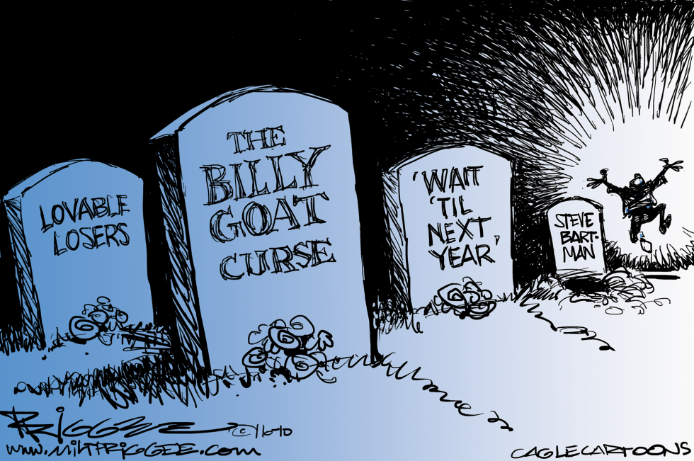  THE GOAT IS GONE by Milt Priggee