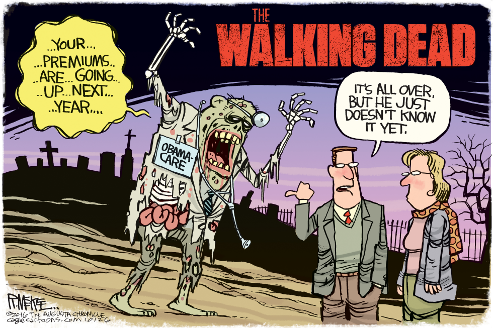  WALKING DEAD by Rick McKee