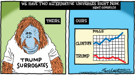 TRUMP SURROGATES by Bob Englehart