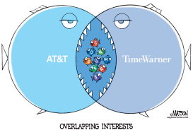 ATT TIME WARNER VENN DIAGRAM by RJ Matson