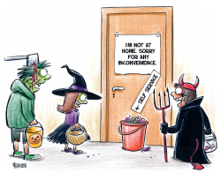 HALLOWEEN SELF SERVICE by Gatis Sluka