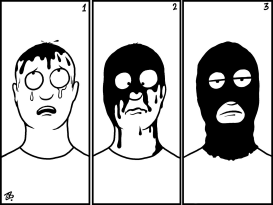 THE MASK by Emad Hajjaj