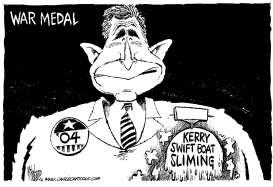 BUSHS MEDAL by Mike Lane