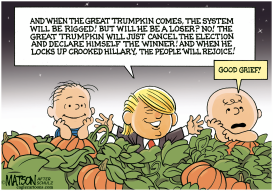 THE GREAT TRUMPKIN by RJ Matson