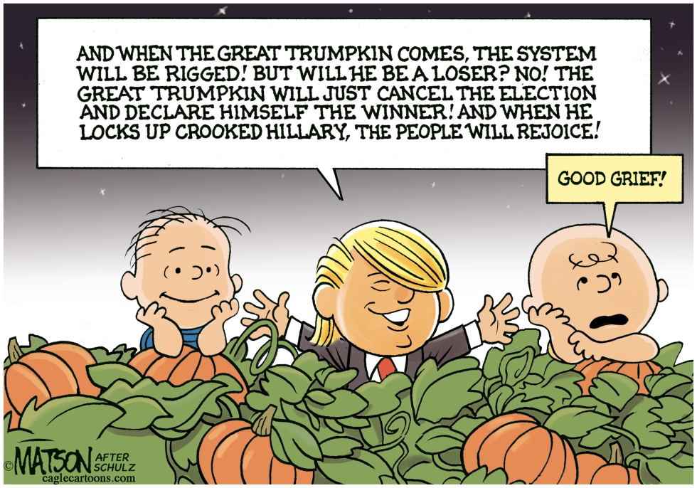  THE GREAT TRUMPKIN by RJ Matson