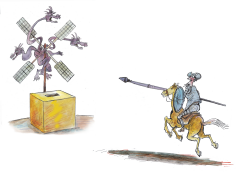 DON QUIXOTE by Pavel Constantin