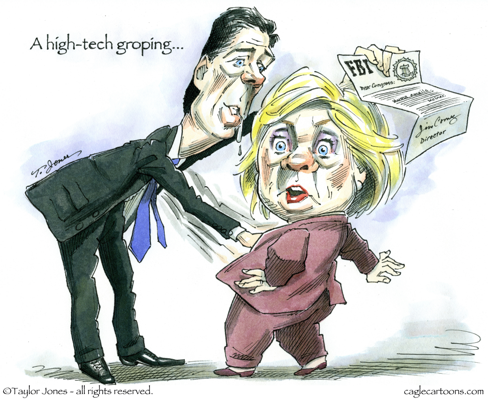  HILLARY AND COMEY by Taylor Jones