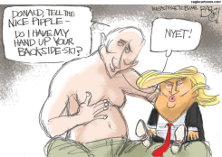 PUTIN PUPPET by Pat Bagley