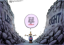 THE GREAT DIVIDE by Nate Beeler