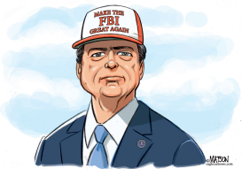 FBI DIRECTOR JAMES COMEY by RJ Matson