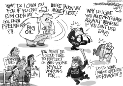 OIL OVERLORDS by Pat Bagley