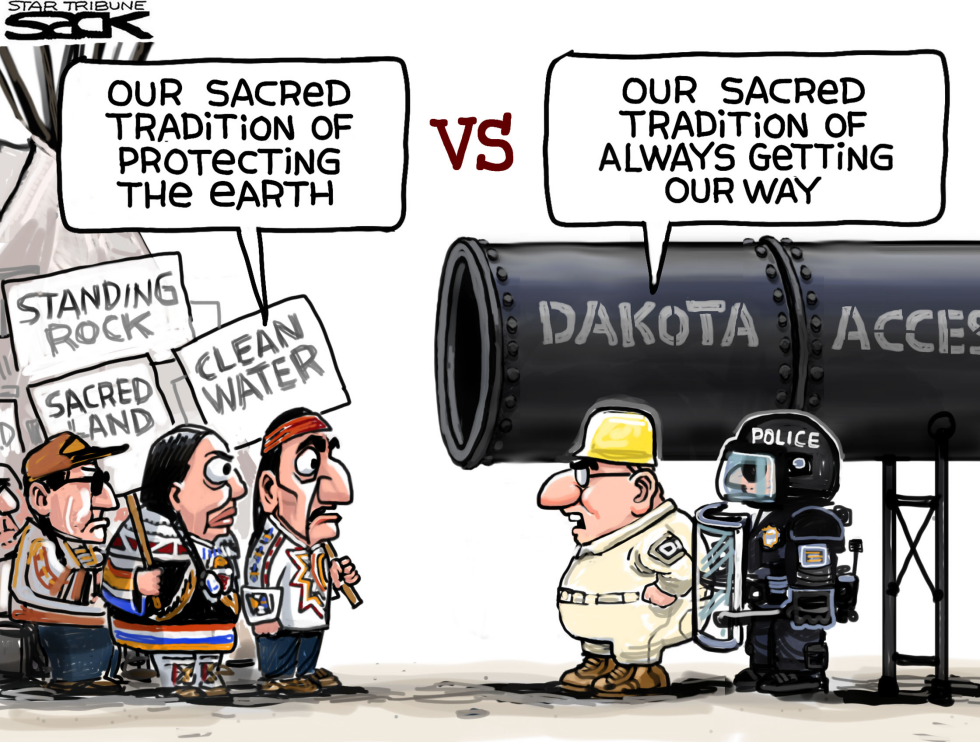  STANDING ROCK by Steve Sack