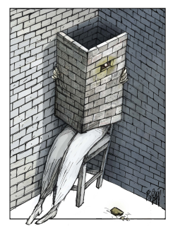 PRENSA BLOQUEADA  by Angel Boligan