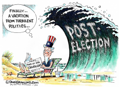 POST ELECTION 2016 by Dave Granlund