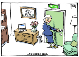 BREXIT ESCAPE ROOM by Tom Janssen