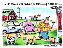 HUNTING SEASON READY by Dave Granlund