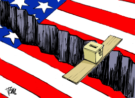 USA ELECTIONS by Tom Janssen