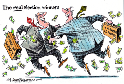 ELECTION 2016 WINNERS by Dave Granlund