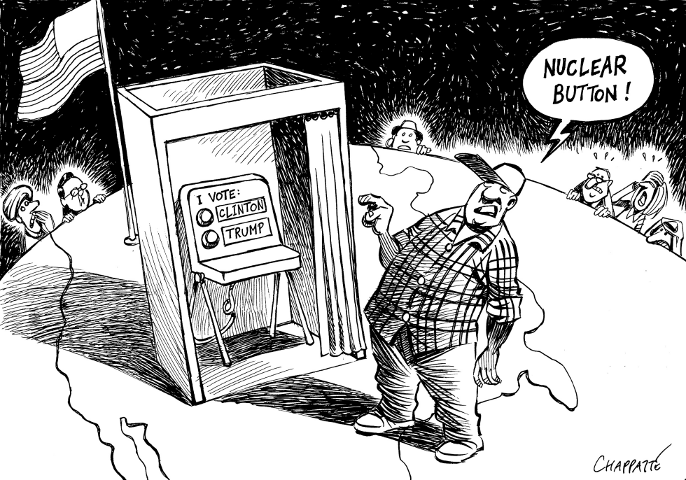  THE DECISIVE CHOICE by Patrick Chappatte