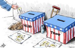 AMERICAN ELECTION by Osama Hajjaj