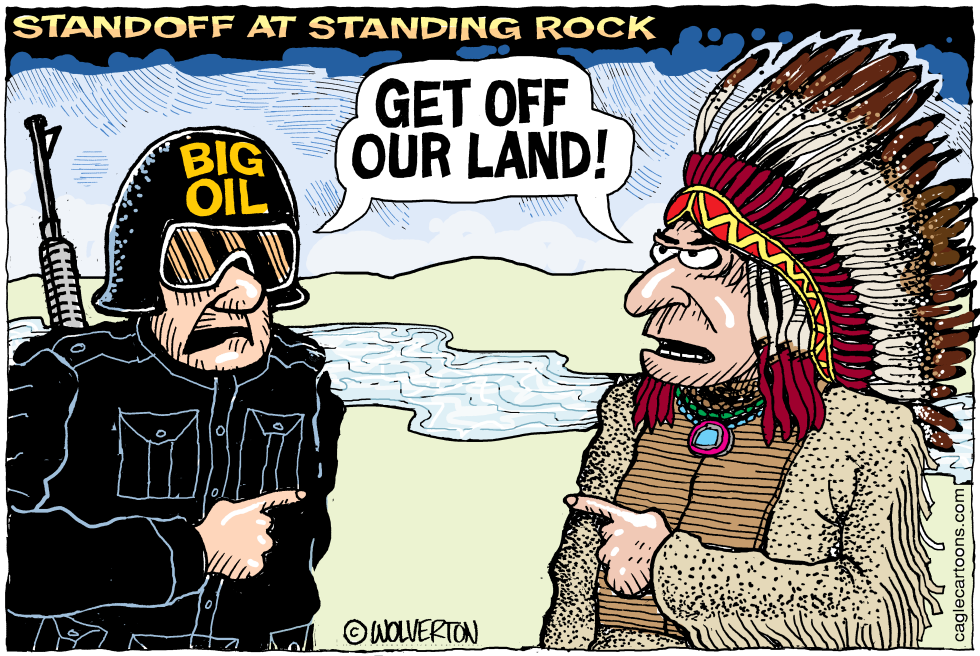  STANDOFF AT STANDING ROCK by Wolverton