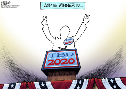 THE WINNER by Nate Beeler