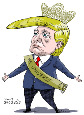 TRUMP PRESIDENT OF USA by Arcadio Esquivel