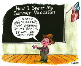 BUSH'S SUMMER VACATION  by Christo Komarnitski