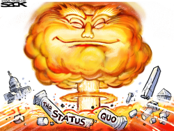 TRUMP BOMB by Steve Sack