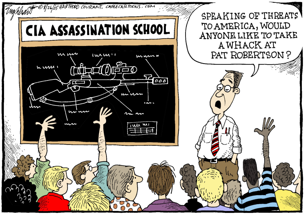  ROBERTSON CIA SCHOOL by Bob Englehart