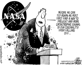 NASA SHEDS CREDIBILITY by Parker